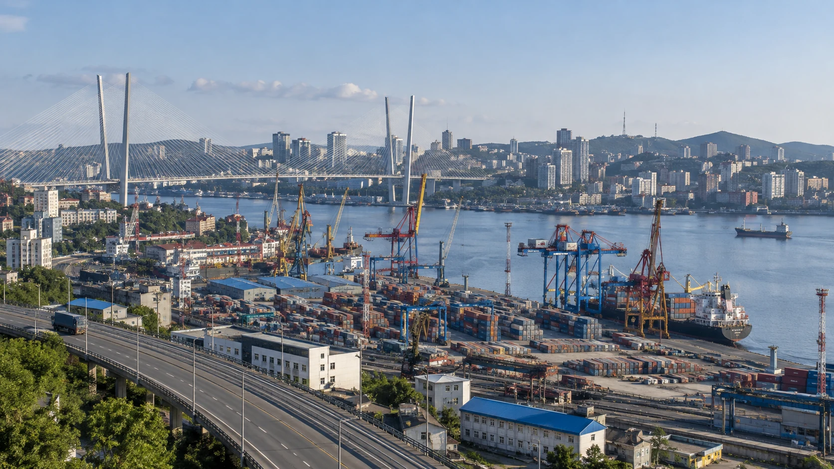 Портовая и городская инфраструктура на Дальнем Востоке